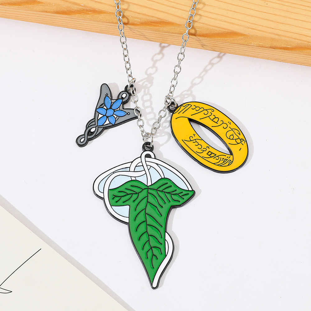 Men Accessories Pendant - 반지의 제왕 엘프 목걸이 패션 크리에이티브