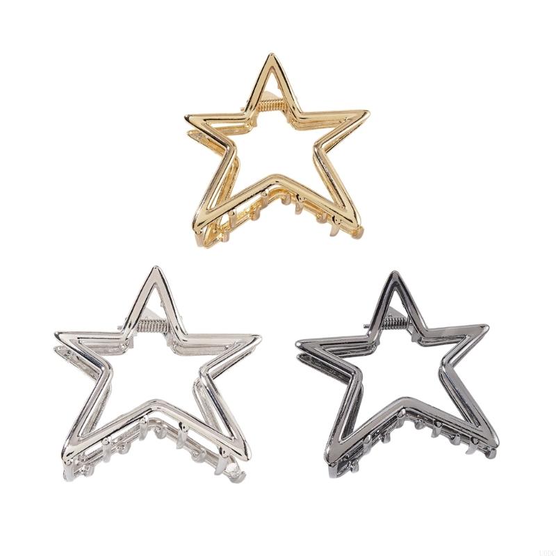 Men Accessories Unique - 별 모양의 독특한 금속 머리 발톱