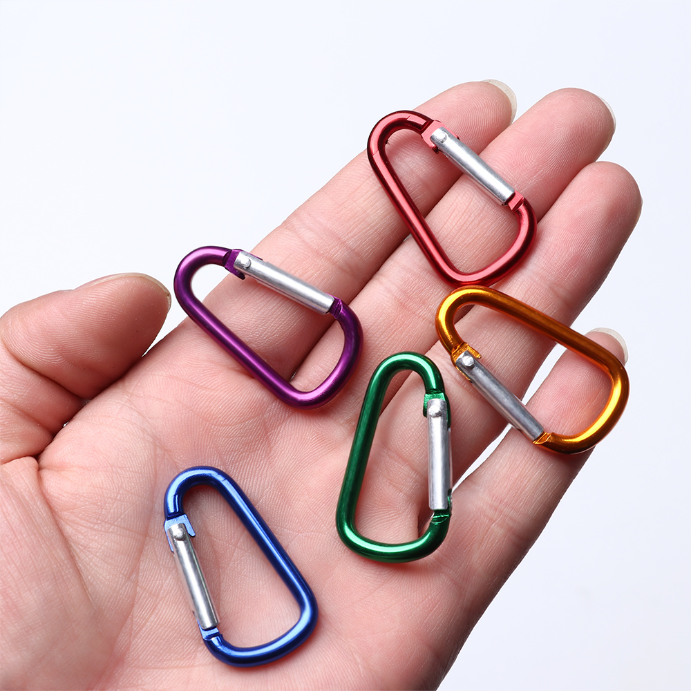 Keychain Multi Tool - 합금 카라비너 캠핑 하이킹 후크 안전