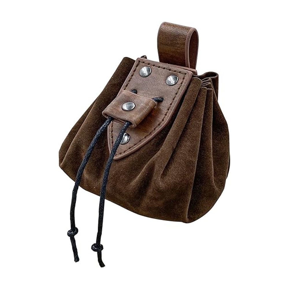 바이킹 스타일 중세풍 가죽 벨트 가방 빈티지 허리 지갑 - Men Accessories Bag 리뷰 및 가격