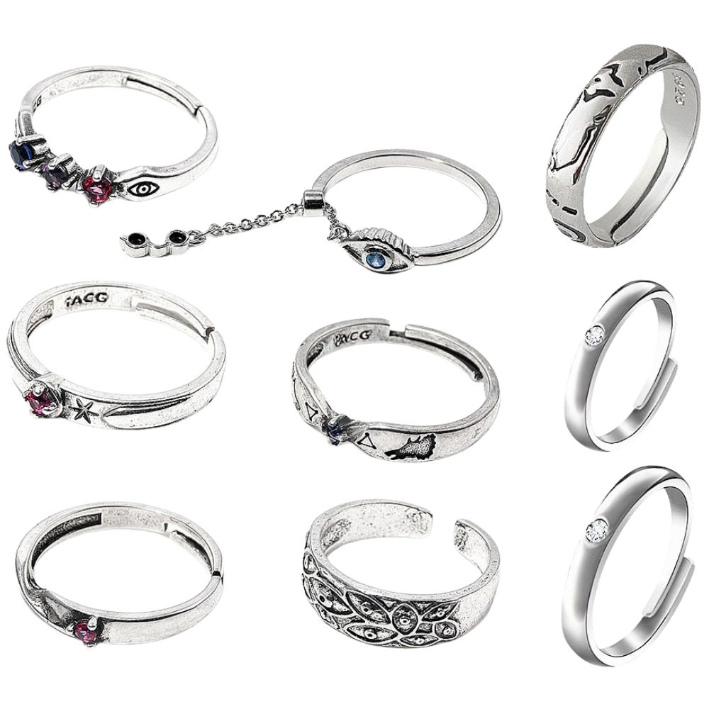 애니메이션 JJK 반지 유타 오코츠 코스프레 남녀 커플 - Men Accessories Gift Set 리뷰 및 가격