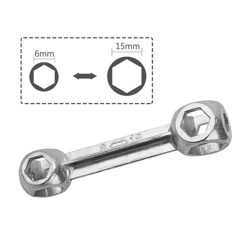 고품질 자전거 10 in 1 도그본 미니 포켓 육각 렌 - Keychain Multi Tool 리뷰 및 가격