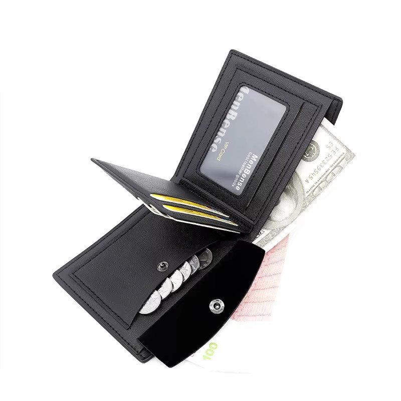 이름 각인 짧은 남성용 지갑 고품질 지퍼 동전 포켓 신 - Coin Holder Men 리뷰 및 가격