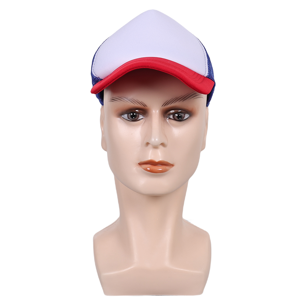 TV ST 5 코스프레 더스틴 블루 화이트 모자 의상  - Men Accessories Hat 리뷰 및 가격