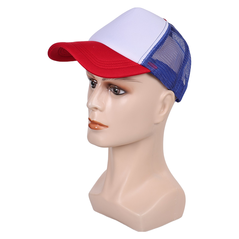 TV ST 5 코스프레 더스틴 블루 화이트 모자 의상  - Men Accessories Hat 리뷰 및 가격