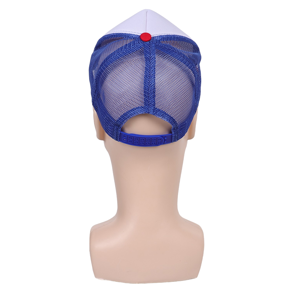 TV ST 5 코스프레 더스틴 블루 화이트 모자 의상  - Men Accessories Hat 리뷰 및 가격