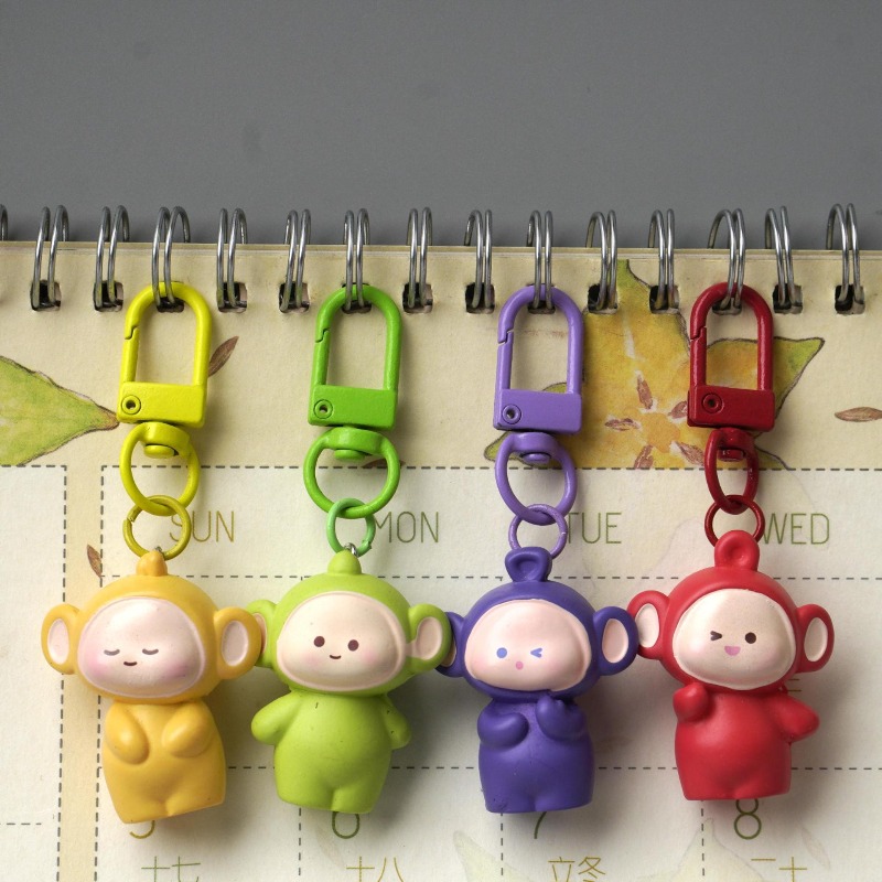 4PCS 핫 만화 텔레토비 시리즈 펜던트 창의력이 돋보 - Men Accessories Pendant 리뷰 및 가격