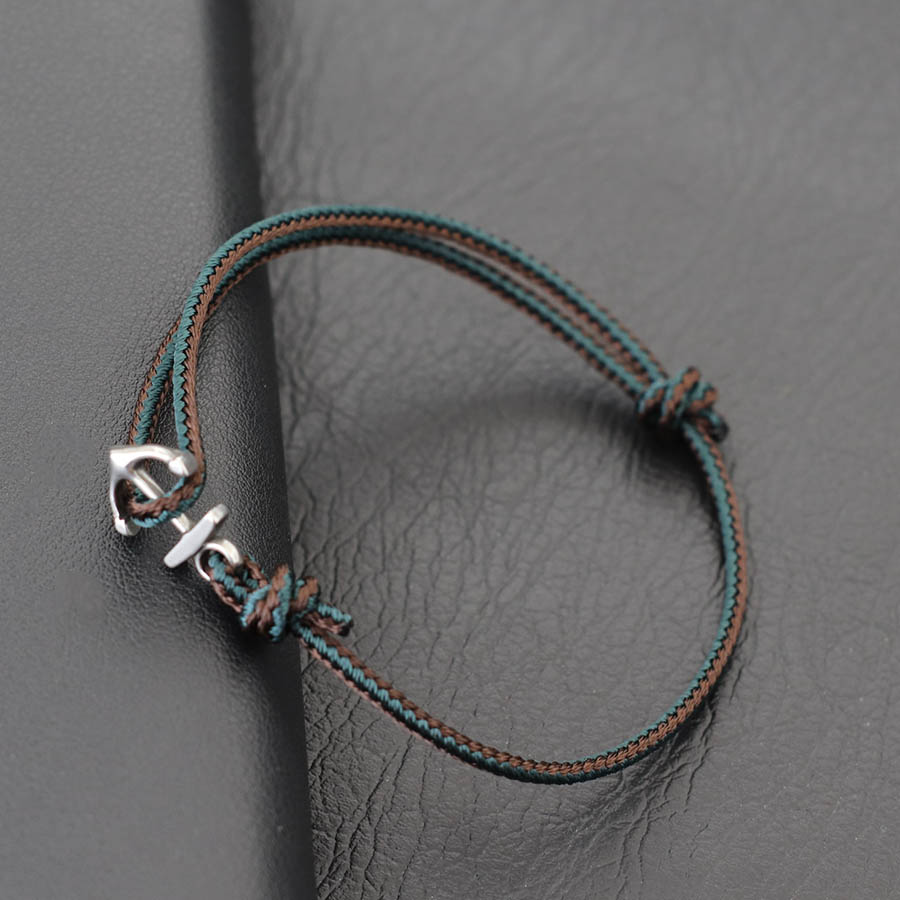 미니멀리스트 앵커 얇은 로프 팔찌 남성 의류 액세서리  - Men'S Vacation Accessories 리뷰 및 가격