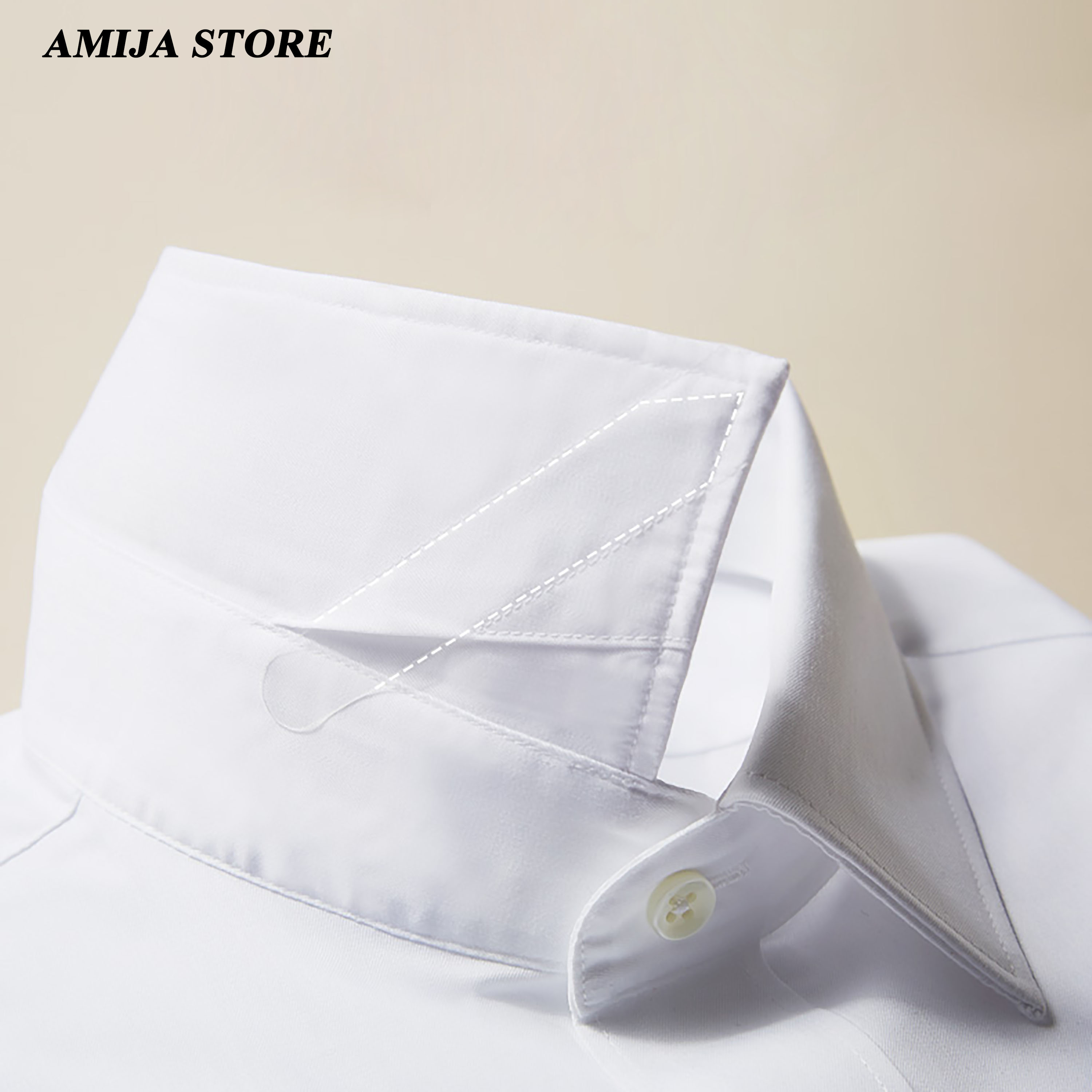 2 개 독특한 나무 곡물 칼라 유지 지원 비즈니스 남성 - Men Accessories Unique 리뷰 및 가격