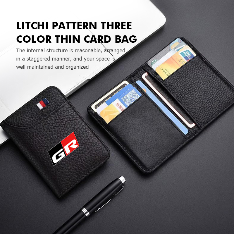 자동차 비즈니스 신용 카드 이중 접이식 지갑 리치 패턴 - Bifold Leather Wallet 리뷰 및 가격
