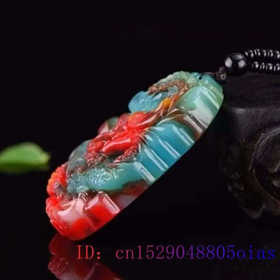 진짜 옥 드래곤 펜던트 목걸이 펜던트 보석 매력 선물  - Men Accessories Pendant 리뷰 및 가격