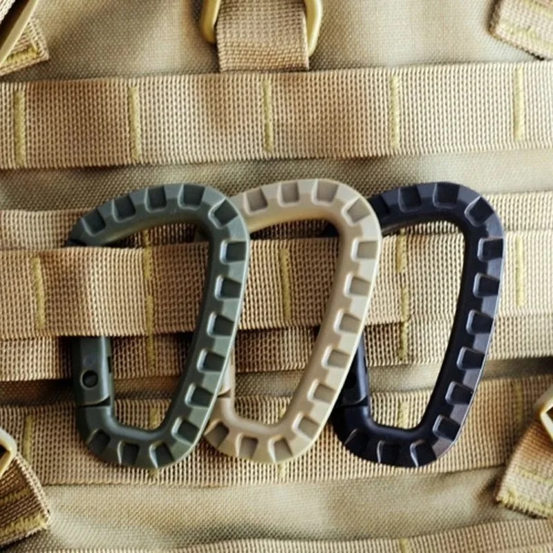 전술 Carabiner 세트 플라스틱 강철 빠른 후크  - Keychain Multi Tool 리뷰 및 가격