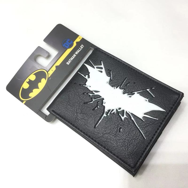 DC 배트맨 슈퍼히어로 이중 접이식 PU 가죽 블랙 그 - Bifold Leather Wallet 리뷰 및 가격