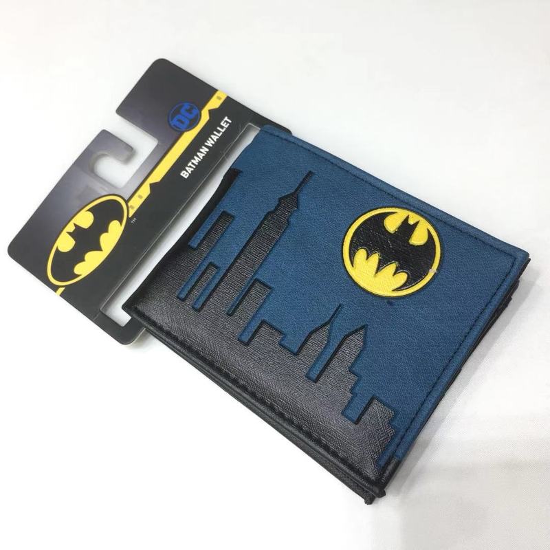 DC 배트맨 슈퍼히어로 이중 접이식 PU 가죽 블랙 그 - Bifold Leather Wallet 리뷰 및 가격
