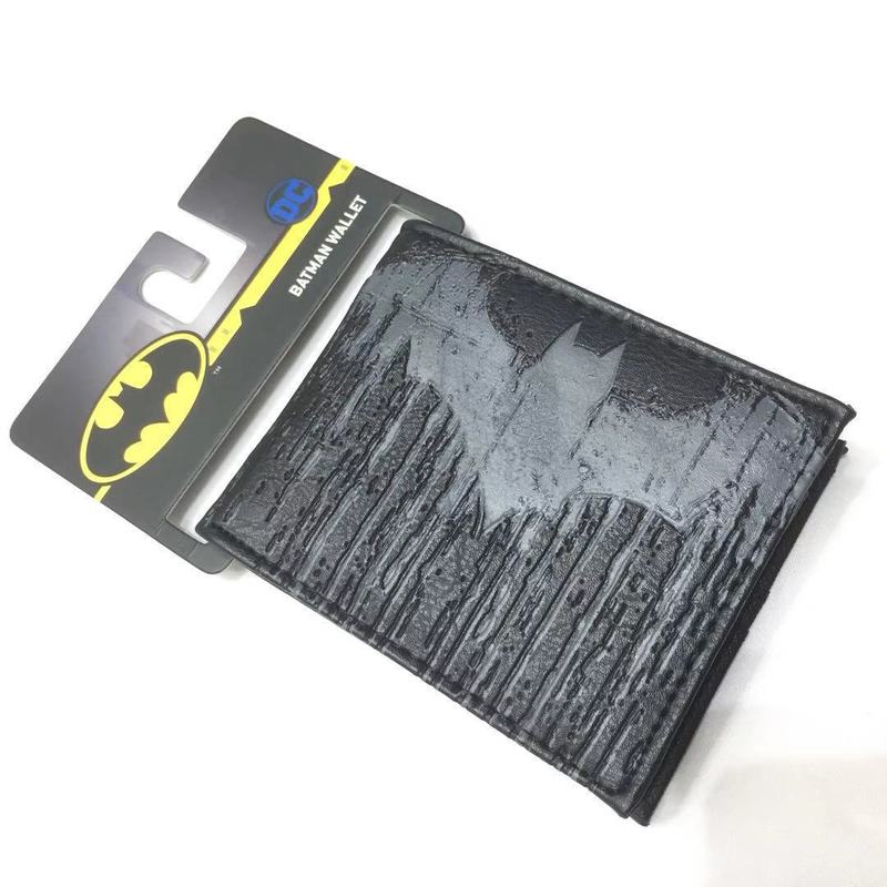 DC 배트맨 슈퍼히어로 이중 접이식 PU 가죽 블랙 그 - Bifold Leather Wallet 리뷰 및 가격
