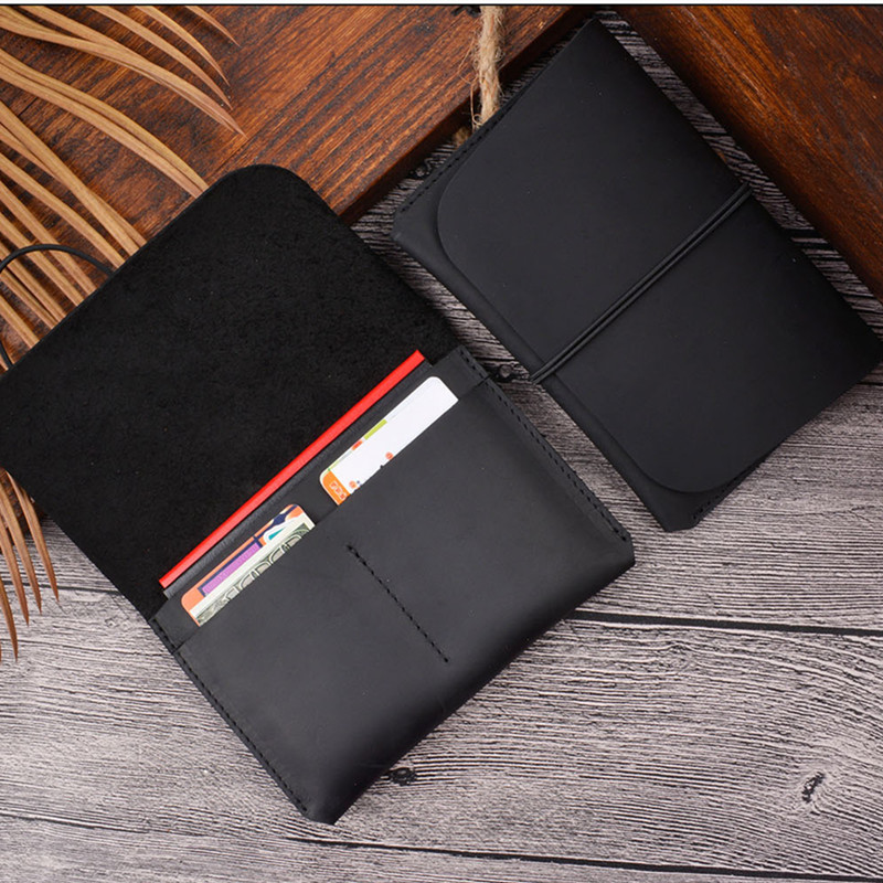 수제 최고급 소가죽 여권 지갑 심플 문서 가방 레트로  - Bifold Leather Wallet 리뷰 및 가격