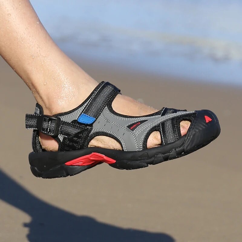 HUMTTO 남성용 여름 신발, 야외 하이킹 샌들, 통 - Men Accessories For Beach 리뷰 및 가격