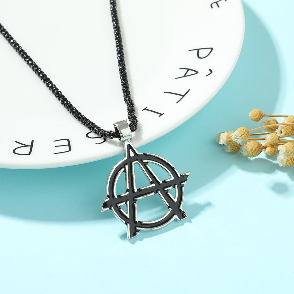 영화 어벤져스 심볼 레터 A 로고 목걸이 빈티지 무정부 - Men Accessories Pendant 리뷰 및 가격