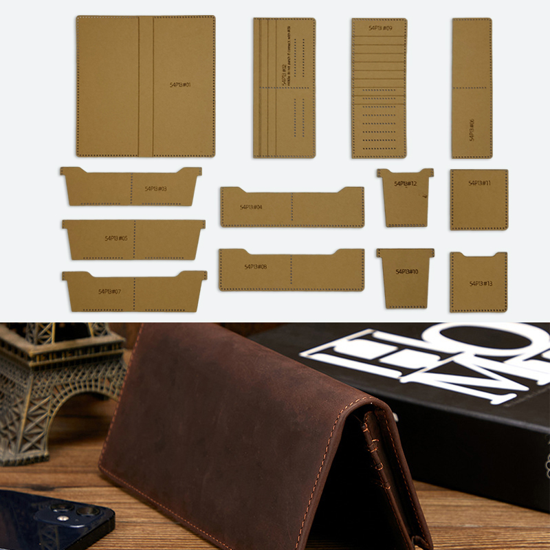 YOMDID 긴 접이식 지갑 만들기, 크래프트 종이 스 - Bifold Leather Wallet 리뷰 및 가격
