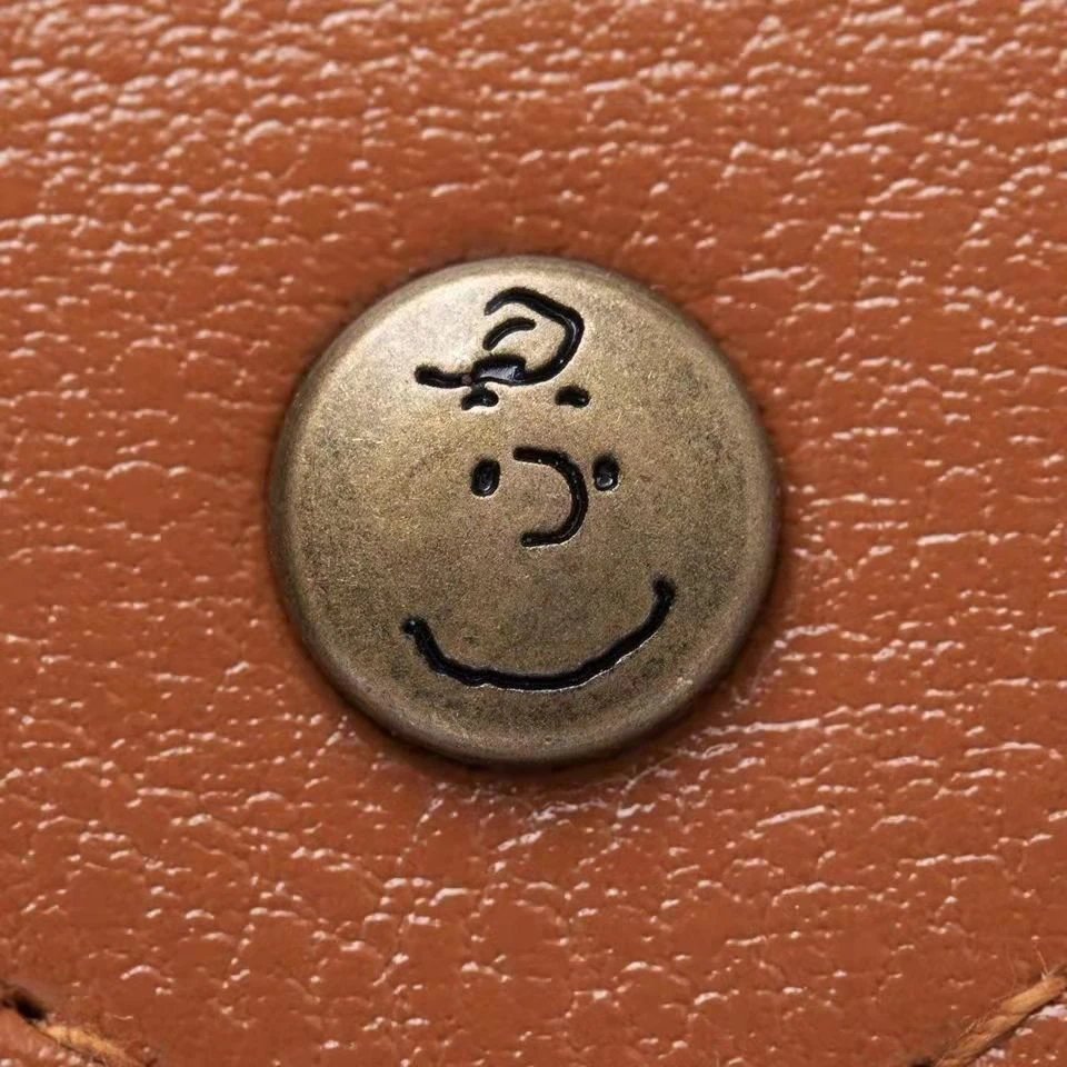 귀여운 스누피 만화 3단 PU 가죽 짧은 지갑 휴대용  - Bifold Leather Wallet 리뷰 및 가격