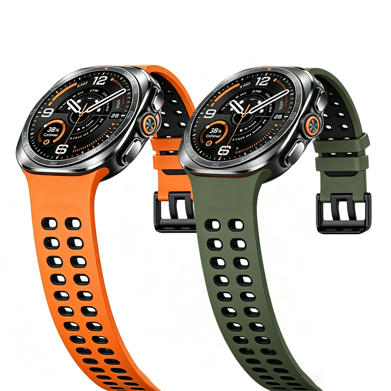 삼성 갤럭시 워치 울트라 2 스트랩용 통기성 실리콘 밴 - Men Accessories Website 리뷰 및 가격
