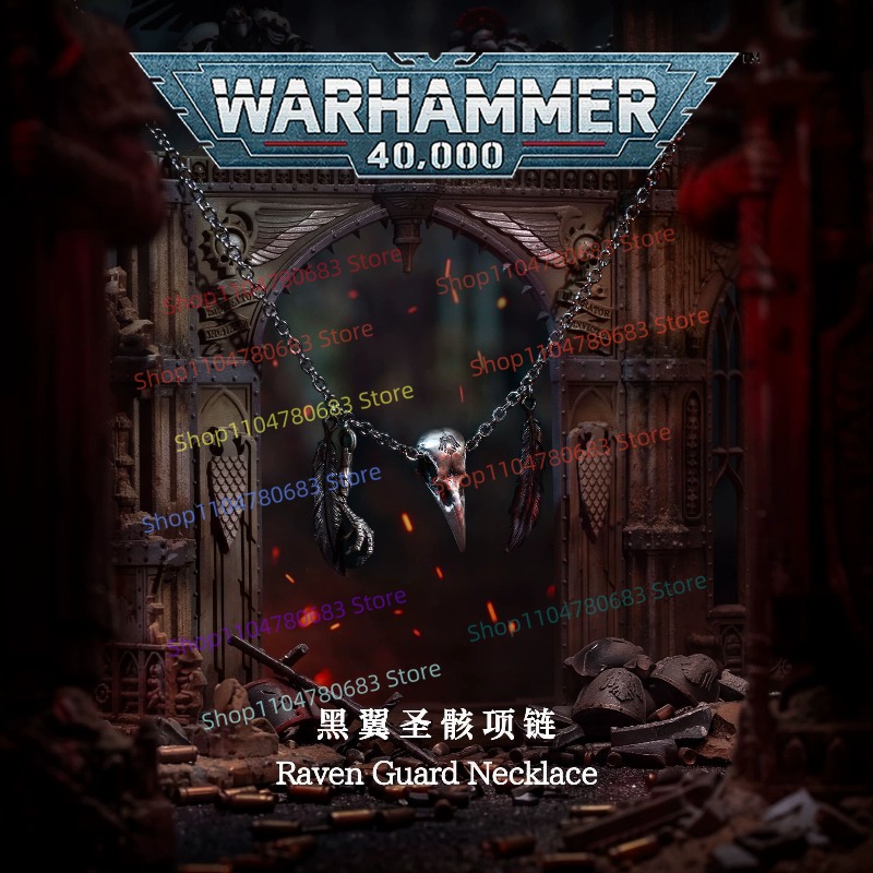 40K 레이븐 가드 목걸이, 레트로 의류 장식품, 남성 - Men Accessories Gift Set 리뷰 및 가격
