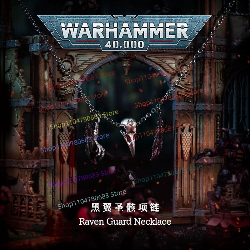 40K 레이븐 가드 목걸이, 레트로 의류 장식품, 남성 - Men Accessories Gift Set 리뷰 및 가격