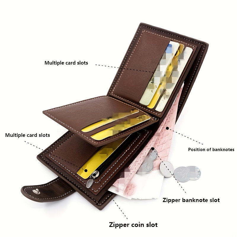 맞춤형 이름 패션 반투명 가죽 이중 지갑 개인 맞춤형  - Bifold Leather Wallet 리뷰 및 가격