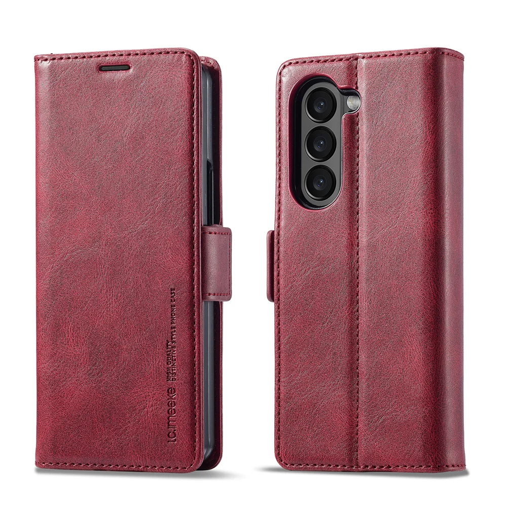 삼성 갤럭시 Z 폴드 7 6 5 4 3 폴드7 폴드6  - Bifold Leather Wallet 리뷰 및 가격