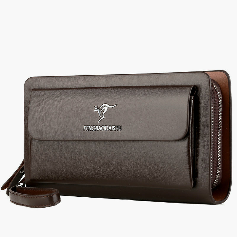 패션 남성용 지갑 브랜드 대형 지퍼 손목 스트랩 폰 남 - Coin Holder Men 리뷰 및 가격