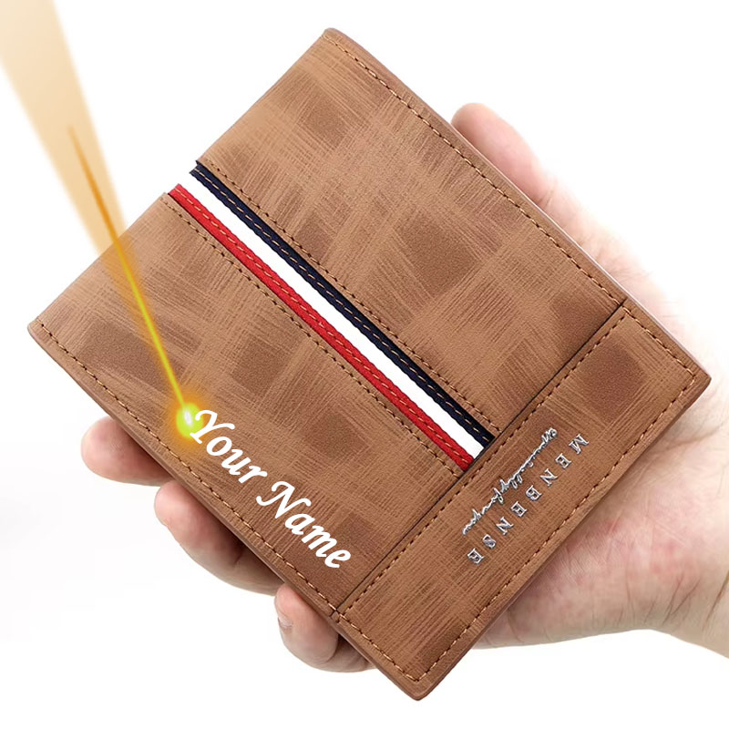 슬림 카드 홀더 남성 지갑 맞춤 이름 짧은 남성 지갑  - Coin Holder Men 리뷰 및 가격