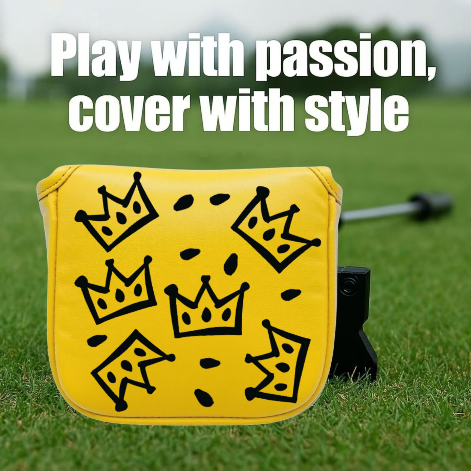 재미있는 골프 말렛 퍼터 크라운 디자인, 골프 퍼터 커 - Men'S Accessories Golf 리뷰 및 가격