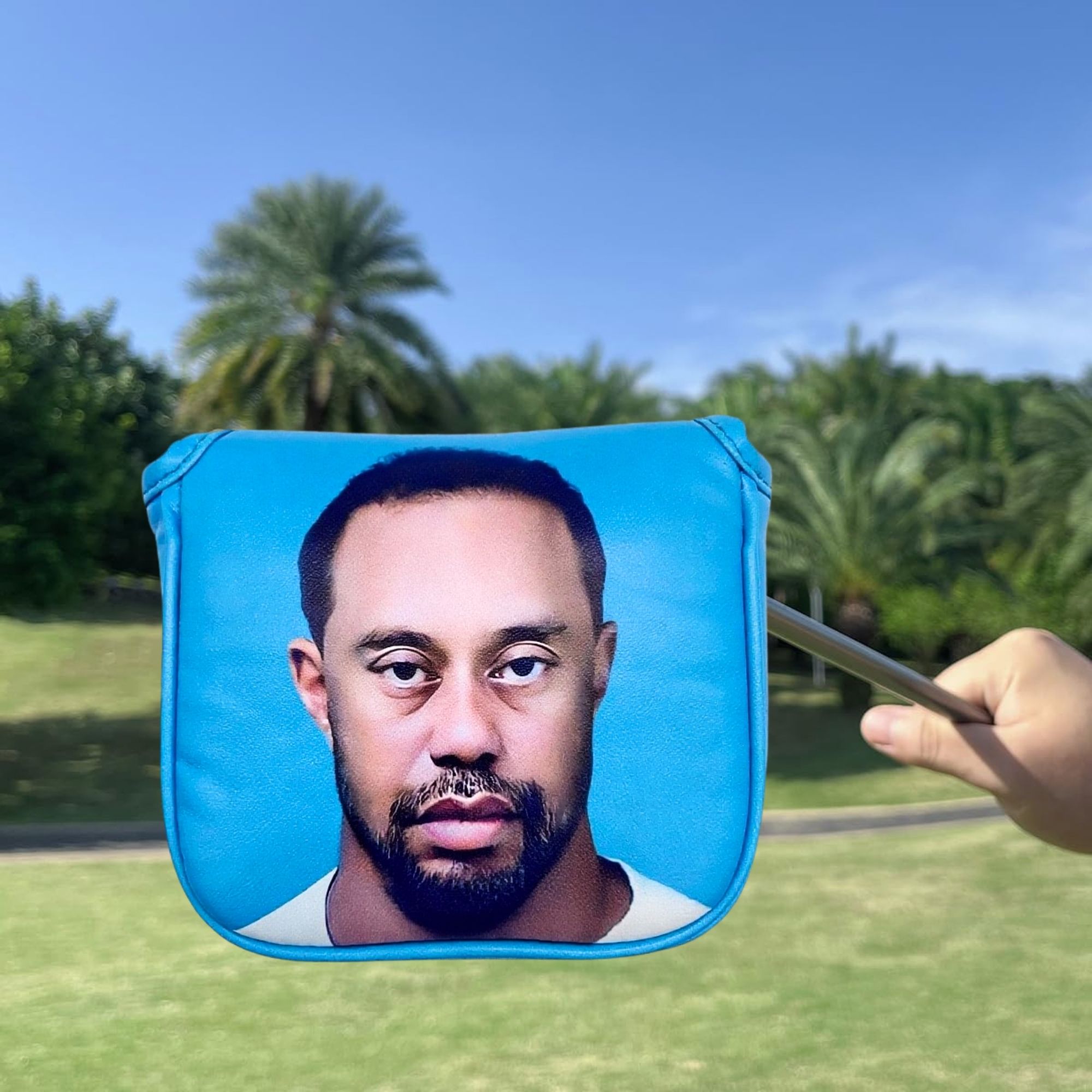 재미있는 골프 말렛 퍼터 헤드 커버 골프 선물, 남녀  - Men'S Accessories Golf 리뷰 및 가격