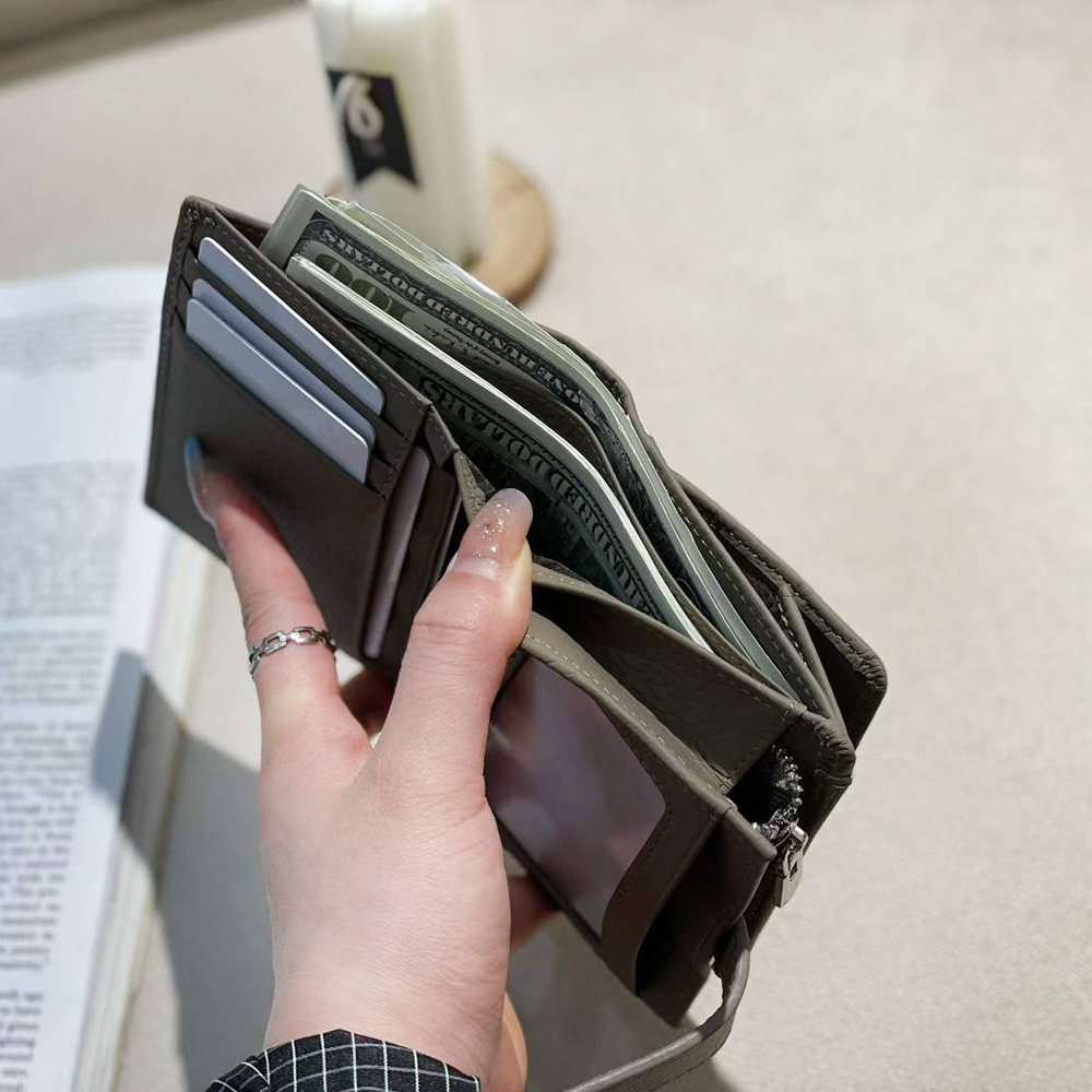 맞춤 이름 소가죽 여성 지갑 개인 맞춤 이니셜 포켓 접 - Bifold Leather Wallet 리뷰 및 가격