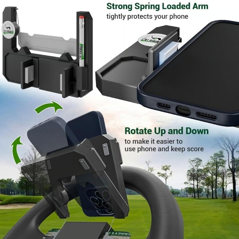 골프 카트 스티어링 휠 폰 마운트, 클럽 카 골프 카트 - Men'S Accessories Golf 리뷰 및 가격